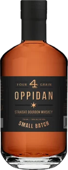 Bottle of Oppidan Four Grain Straight Bourbon